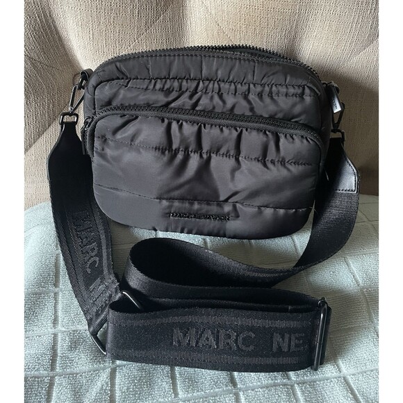 Marc New York Nylon Crossbody Bags Handbag Black - Picture 9 of 10